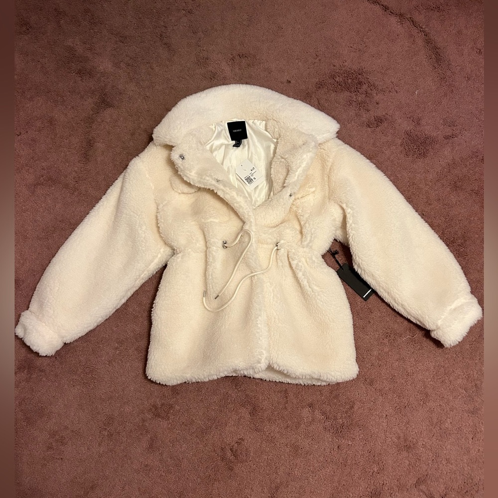 Faux fur jacket